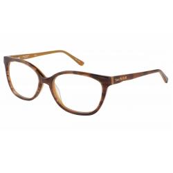 Isaac Mizrahi Women's Eyeglasses IM30014 IM/30014 Full Rim Optical Frame - Brown - Lens 53 Bridge 16 Temple 135mm