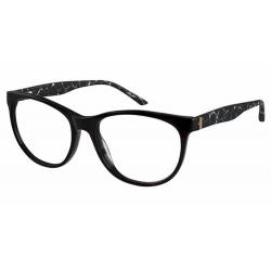 Elle Women's Eyeglasses EL13420 EL/13420 Full Rim Optical Frame - Black - Lens 53 Bridge 16 Temple 135mm