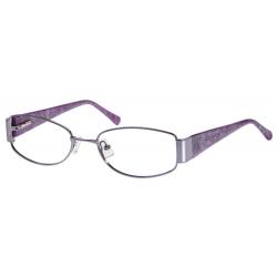 Bocci Women's Eyeglasses 349 Full Rim Optical Frame - Purple   14 - Lens 50 Bridge 18 Temple 140mm