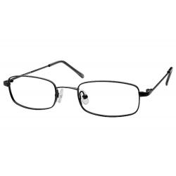 Bocci Men's Eyeglasses 347 Full Rim Optical Frame - Black   04 - Lens 43 Bridge 18 Temple 135mm