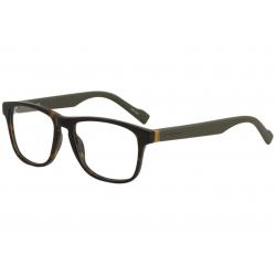 Hugo Boss Men's Eyeglasses BO0180 BO/0180 Full Rim Optical Frame - Havana/Military Green   K8B - Lens 53 Bridge 17 Temple 140mm