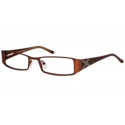 Bocci Women's Eyeglasses 364 Full Rim Optical Frame - Brown   02 - Lens 52 Bridge 18 Temple 140mm