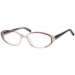 Bocci Women's Eyeglasses 345 Full Rim Optical Frame - Brown - Lens 51 Bridge 16 Temple 135mm