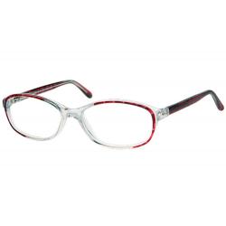 Bocci Women's Eyeglasses 344 Full Rim Optical Frame - Burgundy   03 - Lens 52 Bridge 15 Temple 135mm