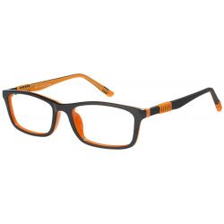 Bocci Boy's Eyeglasses 371 Full Rim Optical Frame - Brown   02 - Lens 49 Bridge 15 Temple 130mm