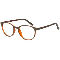 Bocci Girl's Eyeglasses 369 Full Rim Optical Frame - Brown   02 - Lens 46 Bridge 16 Temple 130mm
