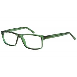Bocci Men's Eyeglasses 385 Full Rim Optical Frame - Green   07 - Lens 55 Bridge 15 Temple 145mm