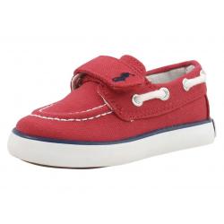 Polo Ralph Lauren Toddler Boy's Sander EZ Loafers Boat Shoes - Red - 5 M US Toddler