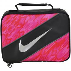 Nike Contrast Insulated Reflective Tote Lunch Bag - Pink
