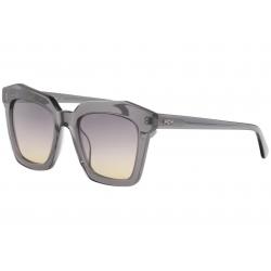 MCM Women's MCM654S Fashion Square Sunglasses - Slate/Grey Brown Gradient   040 - Lens 52 Bridge 21 Temple 140mm