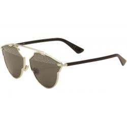 Christian Dior Women's So Real Stud S Fashion Sunglasses - Palladium/Black/Studs   84J NR  - Lens 59 Bridge 13 Temple 140mm