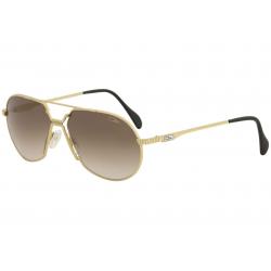 Cazal Legends Men's 968 Fashion Pilot Sunglasses - Gold/Brown Gradient   003SG - Lens 62 Bridge 15 Temple 140mm