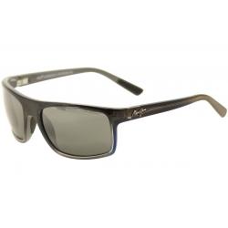 Maui Jim Men's Byron Bay MJ746 MJ/746 Polarized Fashion Sunglasses - Grey Crystal Multi/Grey Glass Polarized Lens   03F - Lens 62 Bridge 19 Temple 125mm