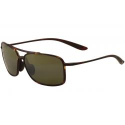 Maui Jim Men's Kaupo Gap MJ437 MJ/437 Polarized Fashion Sunglasses - Tortoise/Maui Brilliant HCL Bronze   10 -  Lens 61 Bridge 15 Temple 140mm