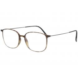 Silhouette Men's Eyeglasses Urban Neo 2907 Full Rim Optical Frame - Havanna Walnut   6340 - Lens 53 Bridge 18 Temple 145mm