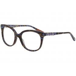 Missoni Women's Eyeglasses MI313V MI/313/V Full Rim Optical Frame - Brown W/Crystal Accents   03 -  Lens 53 Bridge 19 Temple 140mm