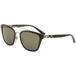 Burberry Women's BE4240 BE/4240 Fashion Pilot Sunglasses - Black/Dark Grey Gold Mirror   3001/4T - Lens 56 Bridge 19 B 45.2 ED 61.6 Temple 140mm
