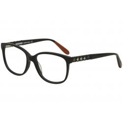 Missoni Women's Eyeglasses MI346V MI/346/V Full Rim Optical Frame - Black w/Crystal Accents   04 - Lens 54 Bridge 16 Temple 140mm