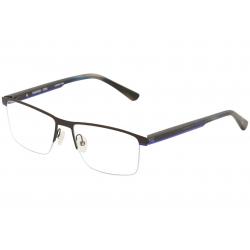 Etnia Barcelona Men's Eyeglasses Rostock Full Rim Optical Frame - Grey/Blue   GYBL - Lens 56 Bridge 17 Temple 145mm