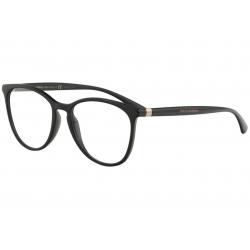 Dolce & Gabbana Women's Eyeglasses D&G DG5034 DG/5034 Full Rim Optical Frame - Black/Gold   501 - Lens 53 Bridge 17 B 45.8 ED 57.8 Temple 140mm