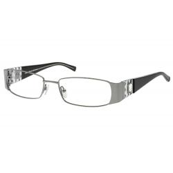 Tuscany Women's Eyeglasses 498 Full Rim Optical Frame - Gunmetal   05 - Lens 55 Bridge 17 Temple 140mm
