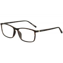 Police Men's Eyeglasses Perception 6 VPL255 VPL/255 Full Rim Optical Frame - Havana Rubber   0V50 - Lens 55 Bridge 16 Temple 140mm
