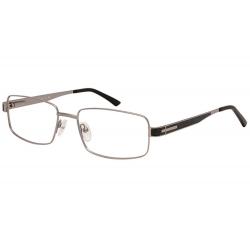 Tuscany Men's Eyeglasses 566 Full Rim Optical Frame - Gunmetal   05 - Lens 55 Bridge 18 Temple 145mm