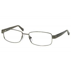 Tuscany Men's Eyeglasses 484 Full Rim Optical Frame - Gunmetal   05 - Lens 54 Bridge 18 Temple 145mm