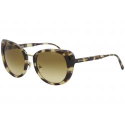 Michael Kors Women's Lisbon MK2062 MK/2062 Fashion Round Sunglasses - Tokyo Tortoise/Gold Gradient   33232L - Lens 52 Bridge 20 Temple 140mm