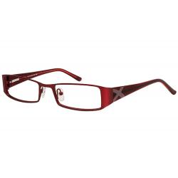 Bocci Women's Eyeglasses 364 Full Rim Optical Frame - Burgundy   03 - Lens 52 Bridge 18 Temple 140mm