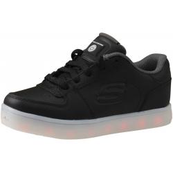 Skechers Little/Big Boy's S Lights Energy Lights Elate Light Up Sneakers Shoes - Black - 5 M US Big Kid