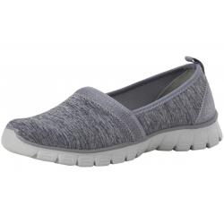Skechers Women's EZ Flex 3.0 Swift Motion Memory Foam Loafers Shoes - Gray - 7 B(M) US