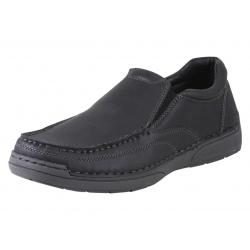 Izod Men's Fenway Slip Resistant Memory Foam Loafers Shoes - Black - 10 D(M) US