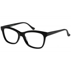 Bocci Women's Eyeglasses 397 Full Rim Optical Frame - Black   04 - Lens 50 Bridge 16 Temple 140mm