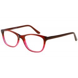 Bocci Women's Eyeglasses 393 Full Rim Optical Frame - Burgundy   03 - Lens 52 Bridge 17 Temple 145mm