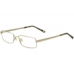 Flexon Men's Eyeglasses Form Memory Metal Titanium Full Rim Reading Glasses - Shiny Silver   046 - Strength: +1.50