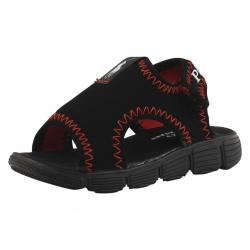Polo Ralph Lauren Toddler Boy's Kanyon Sandals Water Shoes - Black/Red - 4 M US Toddler