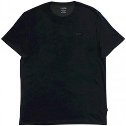 Calvin Klein's Men's Cotton Crew Neck Short Sleeve T Shirt - Officer Navy - X Large