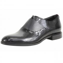 Hugo Boss Men's Grafity Patent Leather Loafers Shoes - Black - 8.5 D(M) US