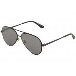 Saint Laurent Women's Classic 11 Zero Pilot Sunglasses - Black/Silver Mirror   003 - Lens 60 Bridge 13 Temple 145mm