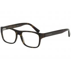 Dolce & Gabbana Men's Eyeglasses D&G DG3276 DG/3276 Full Rim Optical Frame - Havana   502 - Lens 54 Bridge 17 B 37.8 ED 57.9 Temple 140mm