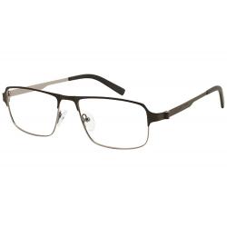 Tuscany Men's Eyeglasses 589 Full Rim Optical Frame - Gunmetal   05 - Lens 55 Bridge 17 Temple 145mm