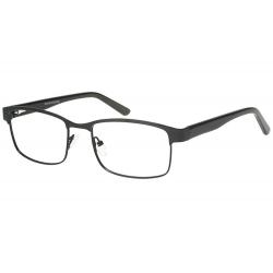 Bocci Men's Eyeglasses 375 Full Rim Optical Frame - Black   04 - Lens 53 Bridge 18 Temple 140mm