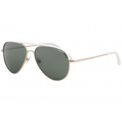 O'Neill Men's Ons Filey Fashion Pilot Sunglasses - Rose Gold White/Green Polarized   012 P - Lens 57 Bridge 15 Temple 150mm