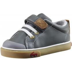 See Kai Run Toddler Boy's Stevie II Sneakers Shoes - Gray Leather - 6 M US Toddler