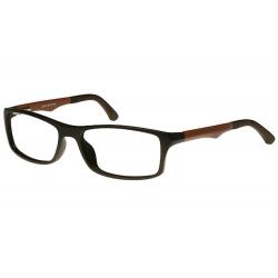 Bocci Men's Eyeglasses 381 Full Rim Optical Frame - Brown   02 - Lens 50 Bridge 15 Temple 130mm