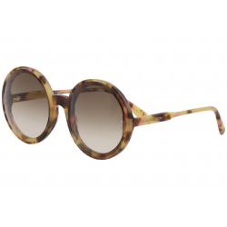 Bottega Veneta Women's BV0166S BV/0166S Fashion Round Sunglasses - Havana/Bronze Gradient   003 -  Lens 60 Bridge 21 Temple 145mm