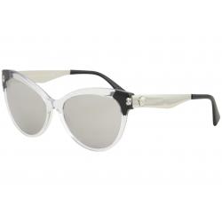 Versace Women's VE4338 VE/4338 Cat Eye Sunglasses - Black - Lens 57 Bridge 17 B 46.1 ED 62.6 Temple 140mm