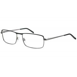 Tuscany Men's Eyeglasses 593 Full Rim Optical Frame - Gunmetal   05 - Lens 57 Bridge 17 Temple 145mm