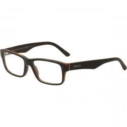 Prada Eyeglasses VPR16M VPR 16M Full Rim Optical Frame - Black/Matte/Silver   UBH 1O1  - Lens 53 Bridge 16 Temple 140mm